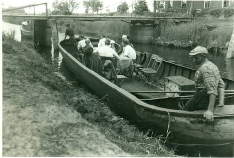Historische foto van Baggerbedrijf Trip