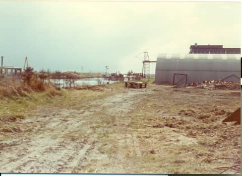 Historische foto van Baggerbedrijf Trip