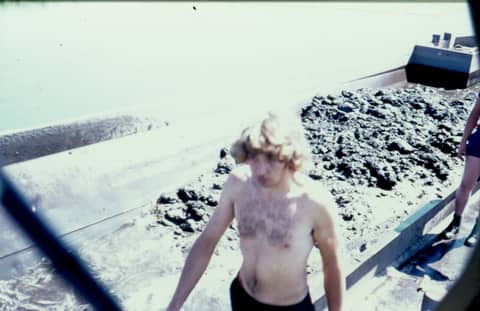 Historische foto van Baggerbedrijf Trip