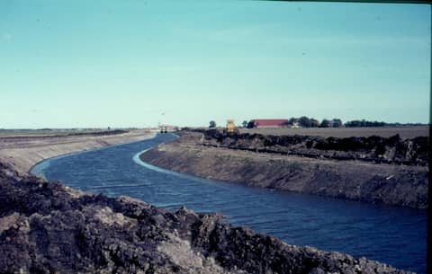 Historische foto van Baggerbedrijf Trip