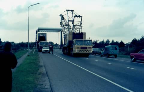 Historische foto van Baggerbedrijf Trip