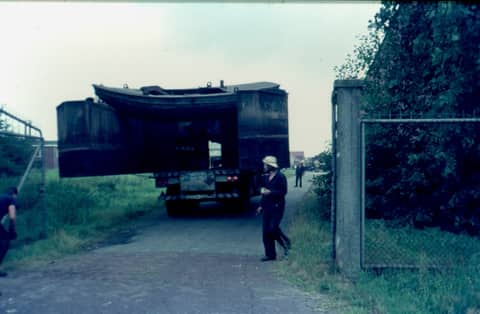 Historische foto van Baggerbedrijf Trip