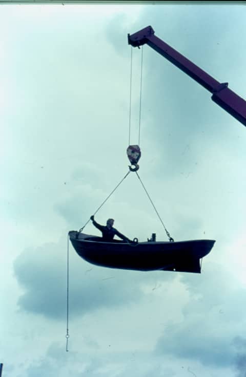 Historische foto van Baggerbedrijf Trip