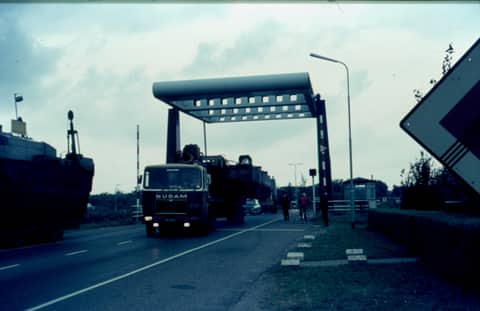 Historische foto van Baggerbedrijf Trip