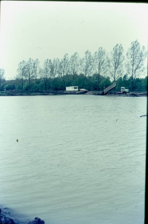 Historische foto van Baggerbedrijf Trip