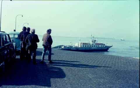 Historische foto van Baggerbedrijf Trip