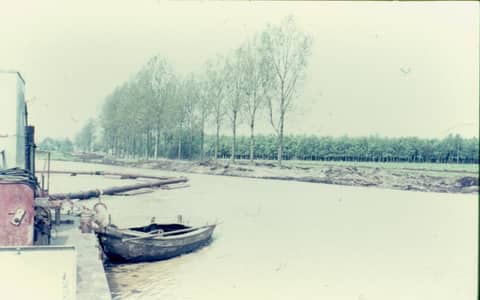 Historische foto van Baggerbedrijf Trip
