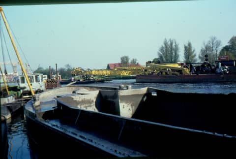 Historische foto van Baggerbedrijf Trip