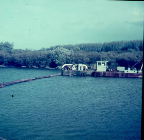 Historische foto van Baggerbedrijf Trip
