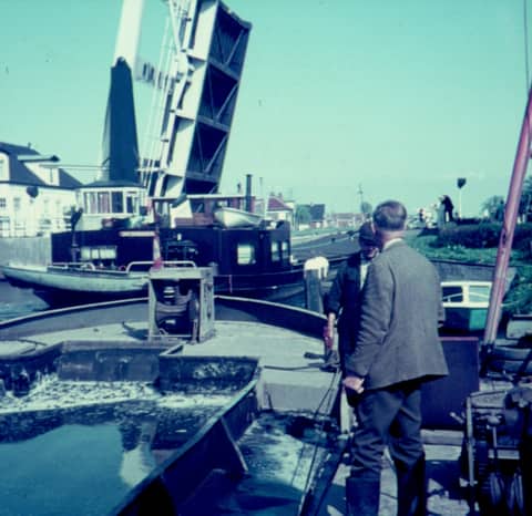 Historische foto van Baggerbedrijf Trip