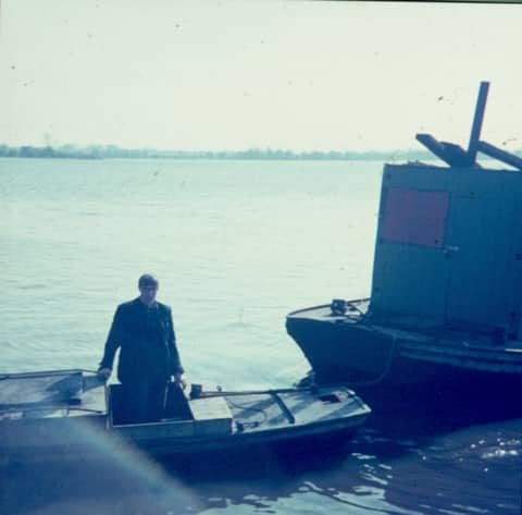 Historische foto van Baggerbedrijf Trip