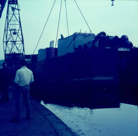 Historische foto van Baggerbedrijf Trip