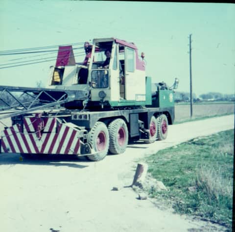Historische foto van Baggerbedrijf Trip